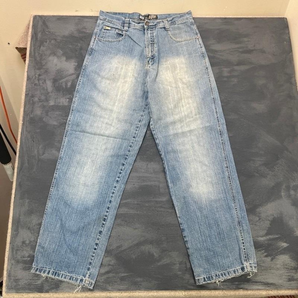 Vintage Southpole Jeans Mens 34x32 Blue 2000s Y2K Baggy